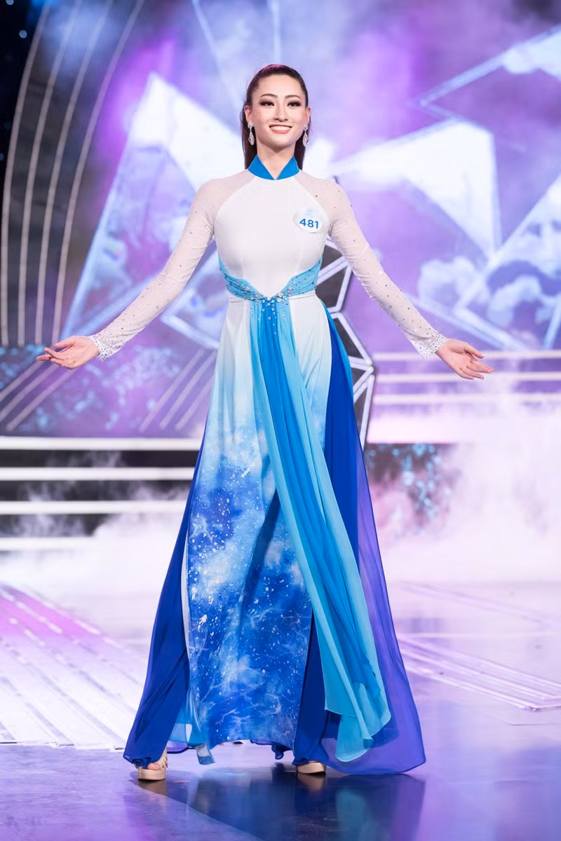 tai chung khao miss world viet nam 2019, xuat hien "em gai that lac" cua hoa hau do my linh! - 1