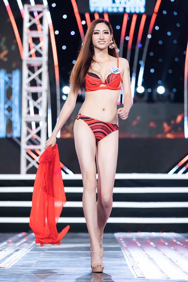 tai chung khao miss world viet nam 2019, xuat hien "em gai that lac" cua hoa hau do my linh! - 4