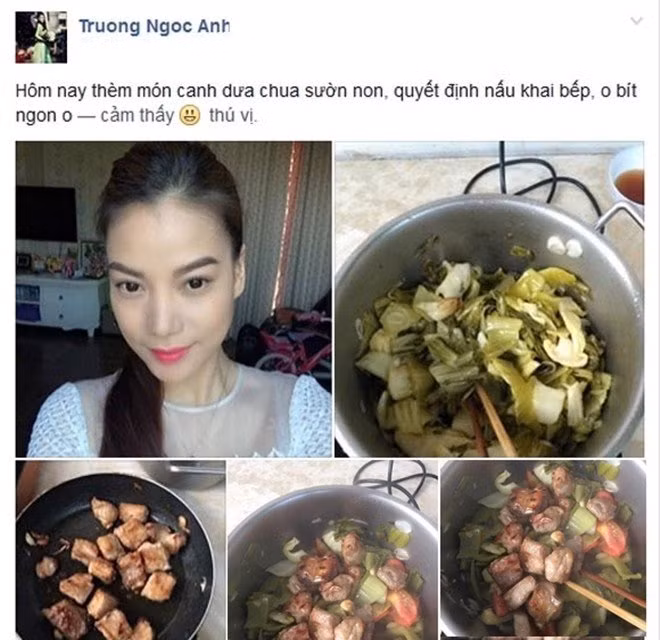 Khoe cơm ngon nhưng một câu nói của Trương Ngọc Ánh khiến nhiều người thắc mắc ảnh 14 truong ngoc anh khoe com ngon lien bi thac mac danh tinh nguoi nau vi mot cau noi - 15