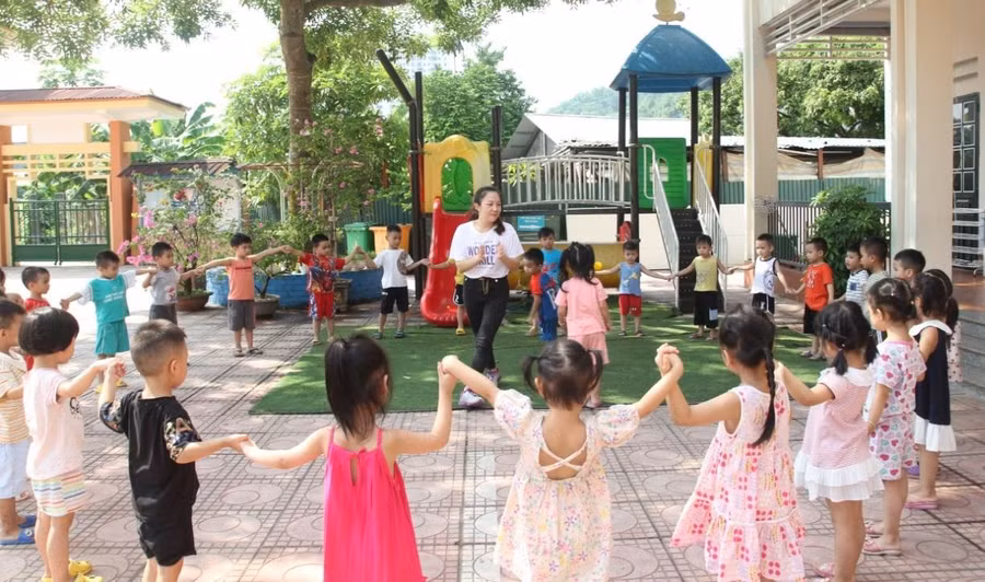 Một buổi học của học sinh vùng cao