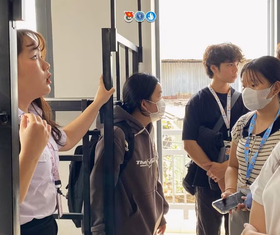 Sinh viên Trường ĐH Luật TPHCM vô cùng hài lòng với những tiện ích và không gian trong KTX.