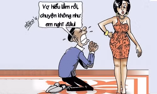 Vợ hiểu lầm cô thư ký của chồng