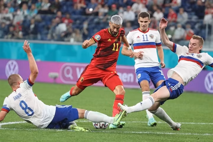 Kết quả EURO 2020: Lukaku ghi cú đúp, Bỉ thắng đậm Nga