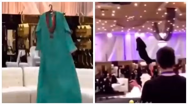 Bộ váy lơ lửng như ma nhập