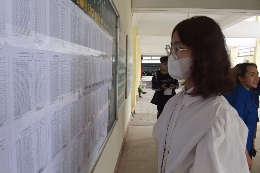 Toàn tỉnh Thái Nguyên có 30 thí sinh được miễn thi và 553 thí sinh được miễn thi bài Ngoại ngữ.