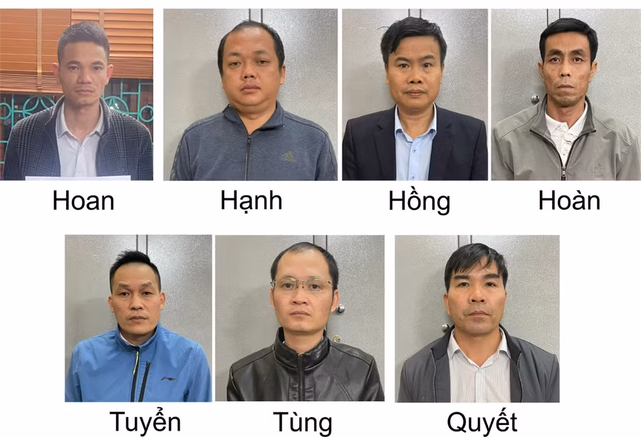 Các đối tượng là Trưởng ban Ban quản lý rừng phòng hộ.