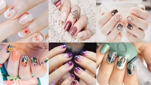 20 mẫu nail cực xinh lại đơn giản cho nàng diện mùa hè ảnh 5 Empty