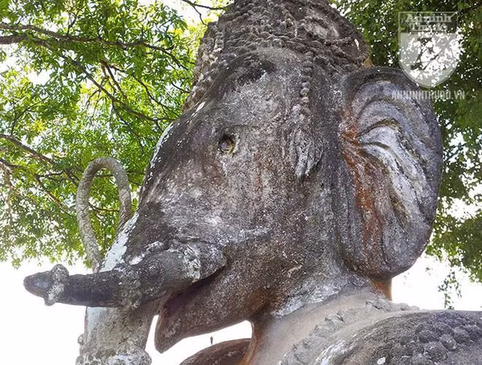 Kỳ bí khu "rừng Phật" với hàng trăm bức tượng bên dòng Mekong ảnh 21