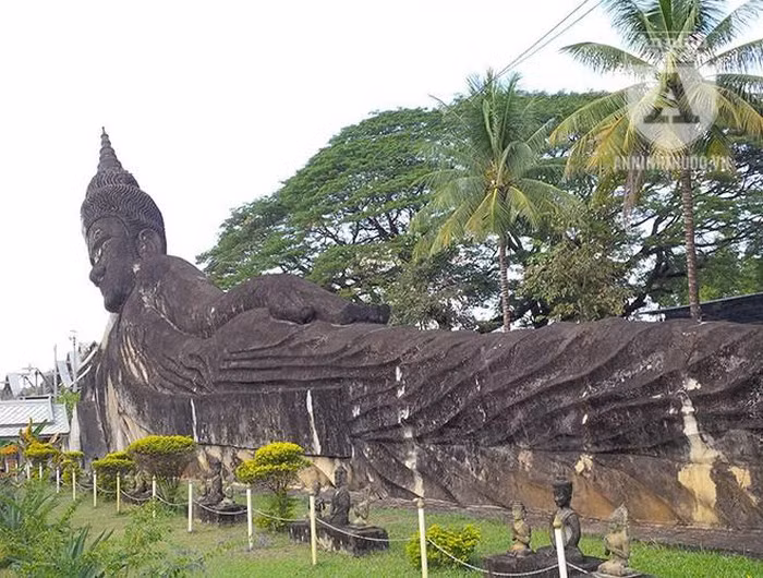 Kỳ bí khu "rừng Phật" với hàng trăm bức tượng bên dòng Mekong ảnh 5