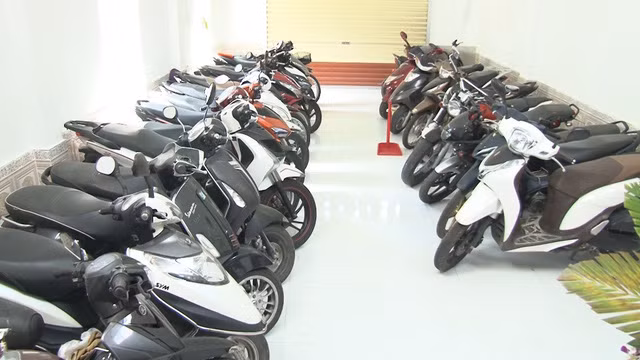33 xe cầm cố vi phạm tại tiệm này