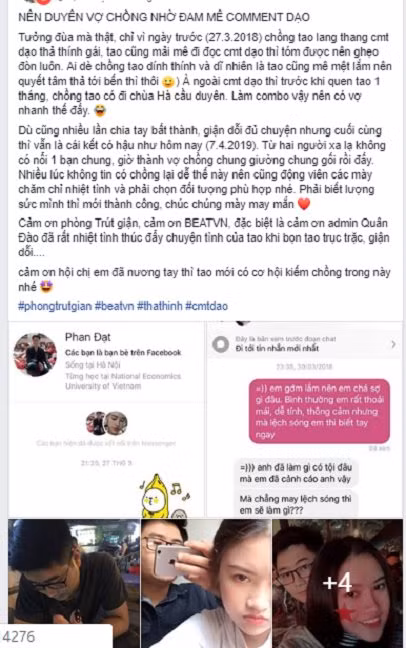 Từ hai người xa lạ, cặp đôi 9X nên duyên vợ chồng nhờ mê... comment dạo ảnh 1 Từ hai người xa lạ, cặp đôi 9X nên duyên vợ chồng nhờ mê... comment dạo ảnh 1