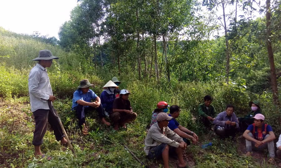 Khu vực Bắc sông Hiếu, địa bàn thuộc xã Cam Tuyền quản lý, người dân Cam Thành đã canh tác hàng chục năm nay (ảnh PXD) Khu vực Bắc sông Hiếu, địa bàn thuộc xã Cam Tuyền quản lý, người dân Cam Thành đã canh tác hàng chục năm nay (ảnh PXD)