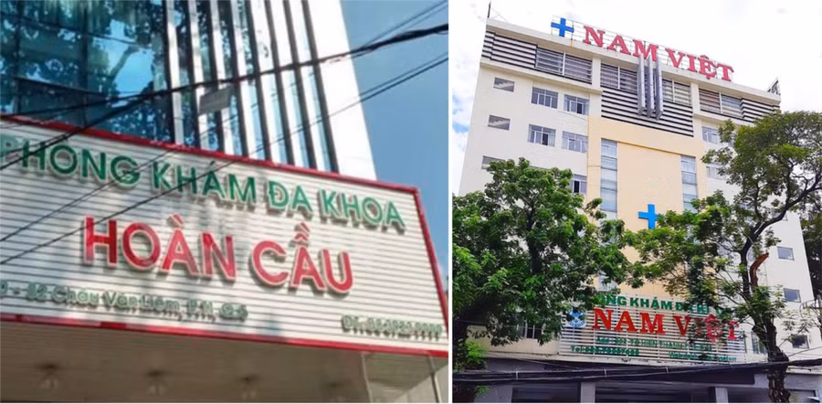 2 phòng khám đa khoa bị cơ quan chức năng thanh kiểm tra.