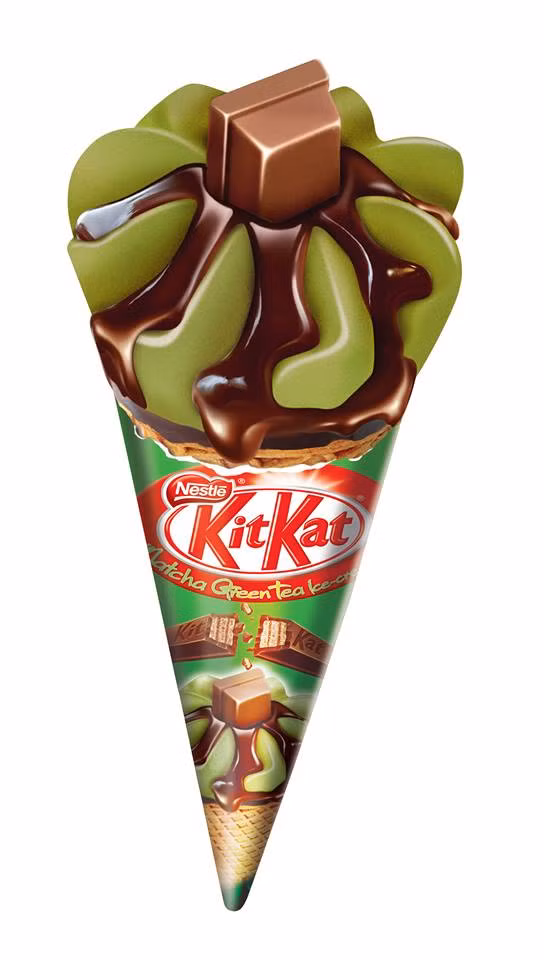 Nestlé ra mắt kem MILO và Kit Kat