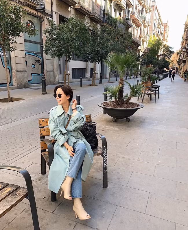 Trình mix đồ của bạn sẽ lên tay hẳn sau khi tham khảo 15 set đồ này từ street style của các quý cô Châu Á - Ảnh 6.