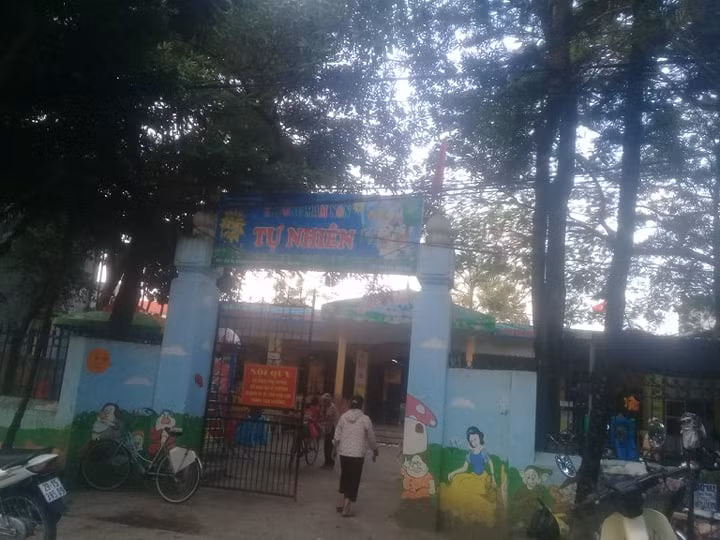 Cơ sở chính của Trường Mầm non Tự Nhiên (xã Tự Nhiên - Thường Tín - Hà Nội)