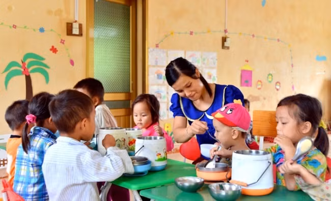 Ngành GD luôn nỗ lực đổi mới hoạt động nhằm đảm bảo quyền đến trường của trẻ mầm non