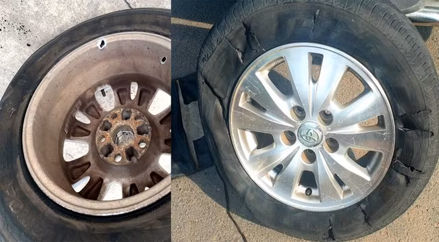 Cảnh sát hình sự bắn thủng lốp ô tô, trấn áp nhóm côn đồ manh động - 2
