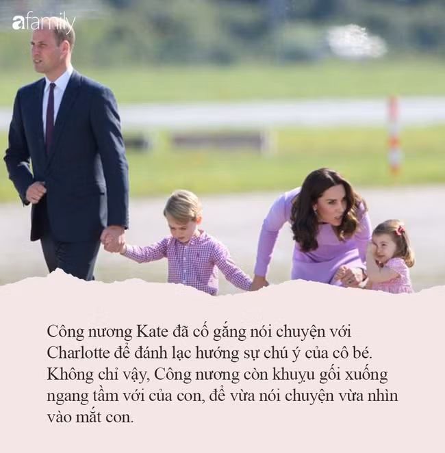 Nếu con bạn thường ăn vạ nơi công cộng, hãy tham khảo ngay cách xử lý của công nương Kate Middleton, con ngoan ngoãn, nín khóc ngay lập tức - Ảnh 1.