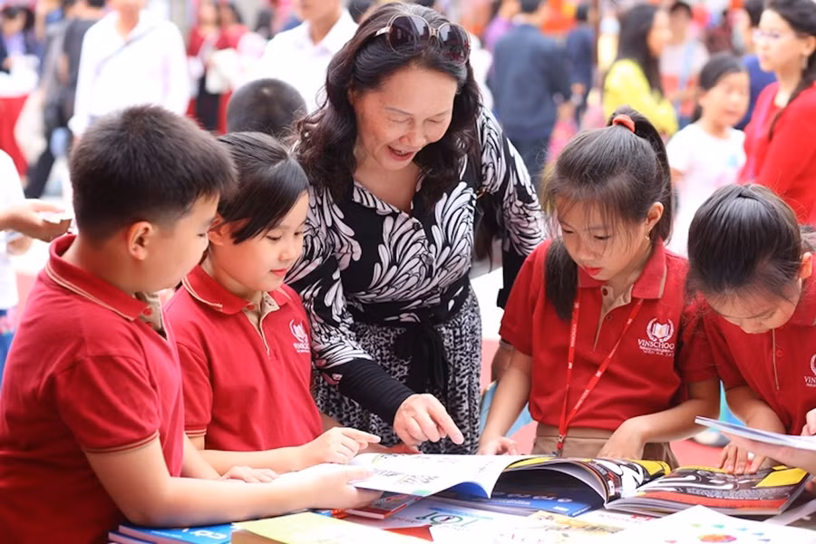 Hội sách Vinschool Book Fair 2015: Tôn vinh văn hóa đọc