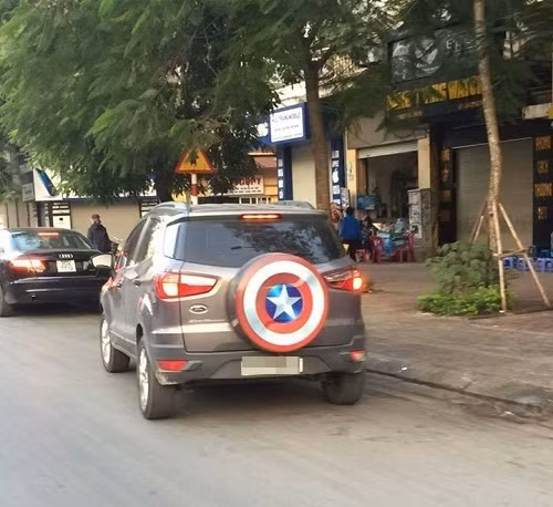 Anh hùng Captain America sang Việt Nam.