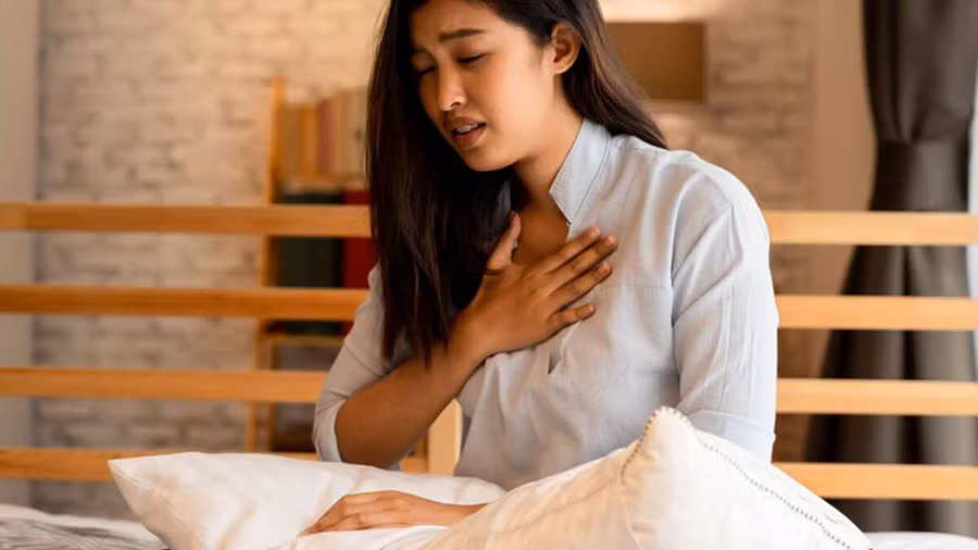 Thói quen thở bằng miệng khiến bạn cảm thấy mệt mỏi và cáu kỉnh khi thức dậy. (Ảnh: ITN) Thói quen thở bằng miệng khiến bạn cảm thấy mệt mỏi và cáu kỉnh khi thức dậy. (Ảnh: ITN)