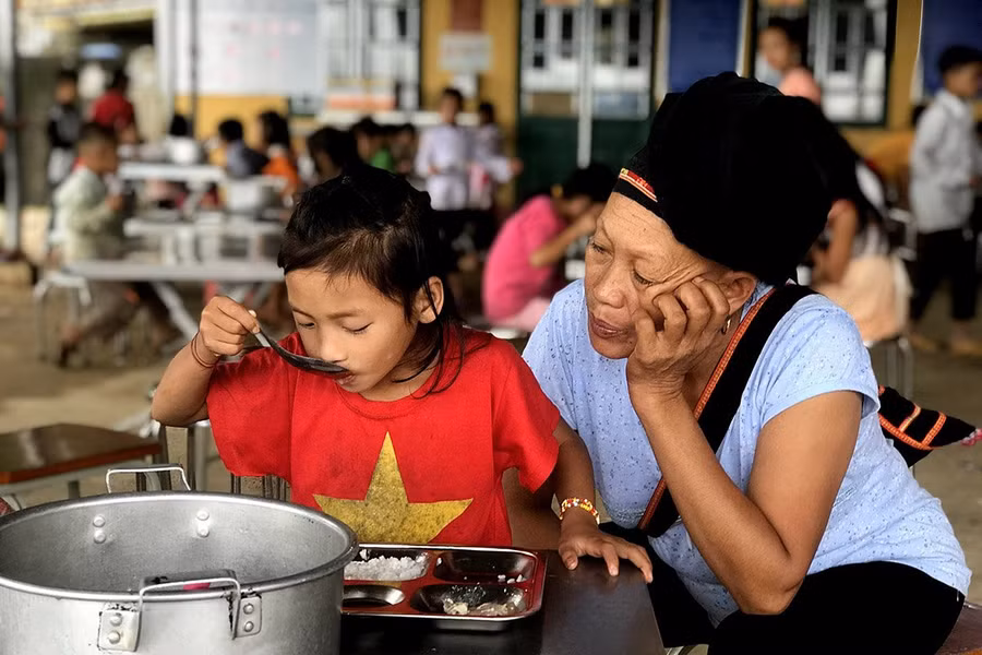 khai giảng,học sinh vùng cao,Lễ khai giảng