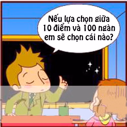 Truyện tranh: Thi cử và chơi bóng khác nhau thế nào? ảnh 5 Truyện tranh: Thi cử và chơi bóng khác nhau thế nào? - 5