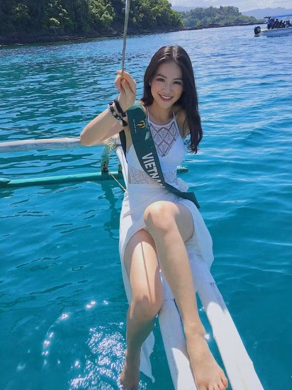 Nhan sắc nóng bỏng của Phương Khánh Tân Hoa hậu Trái đất 2018