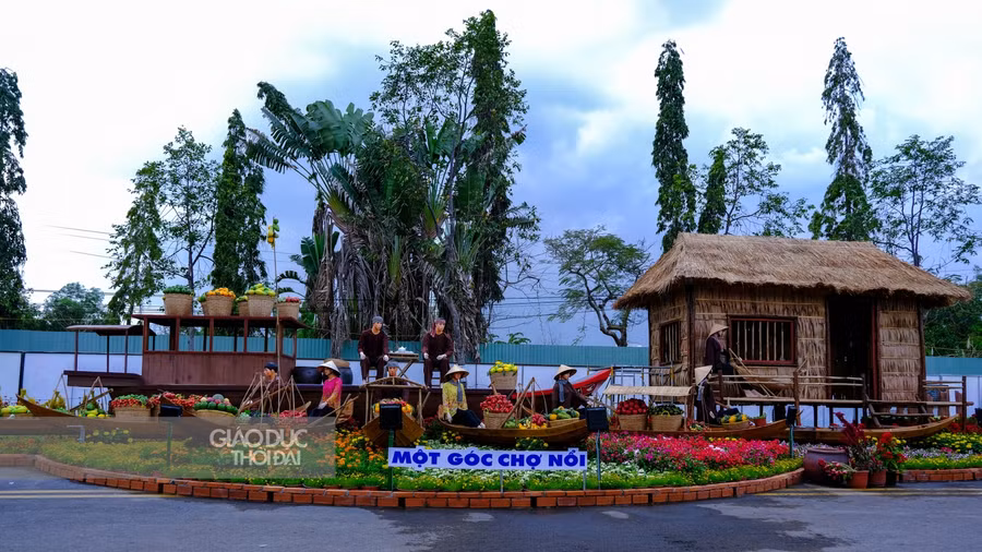 Cần Thơ gấp rút hoàn thiện đường hoa chào đón du khách ảnh 11