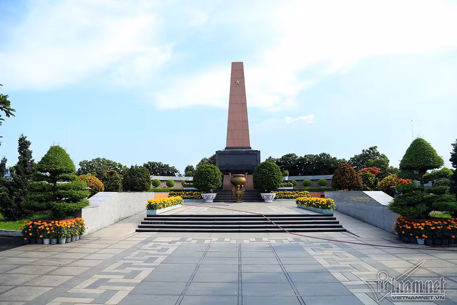 Bên trong nghĩa trang đã hoàn tất mọi công tác chuẩn bị Hình ảnh nơi an nghỉ của Đại tướng Lê Đức Anh