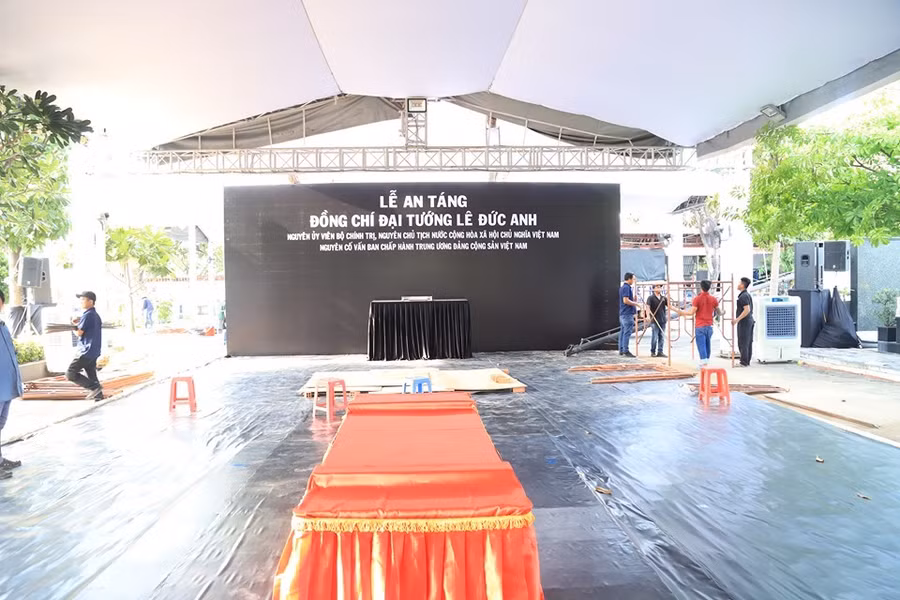 Hình ảnh nơi an nghỉ của Đại tướng Lê Đức Anh