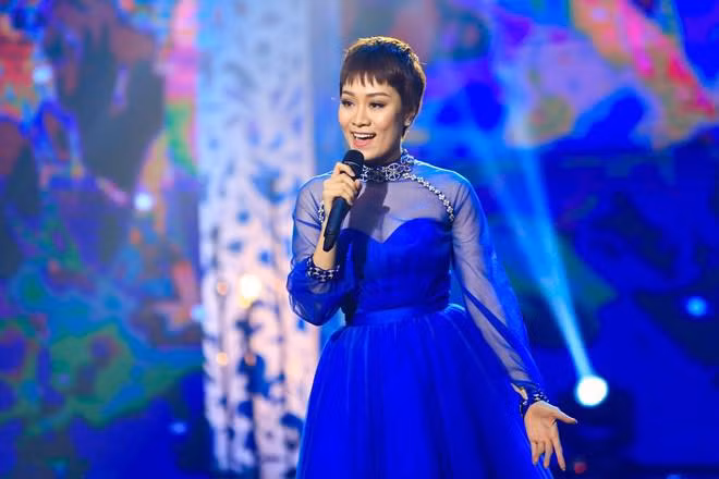 Sau nhiều năm "ở ẩn" ít ai nhận ra đây là ca sĩ Minh Thư, cháu gái của Lam Trường 