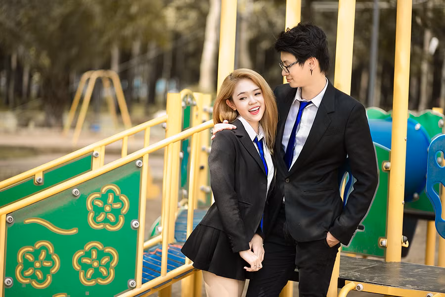Cặp đôi yêu xa “chàng cao 1m90, nàng 1m60” nổi tiếng trên mạng ảnh 10