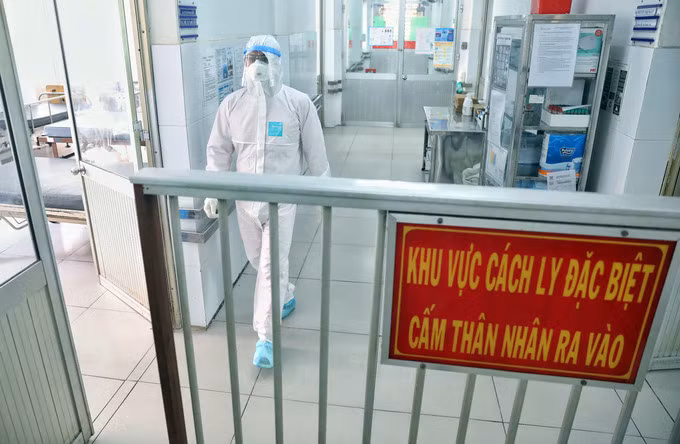 Khu điều trị người nhiễm nCoV ở Bệnh viện Chợ Rẫy