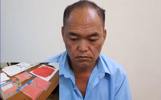 Hờ A Phành tại cơ quan Công an