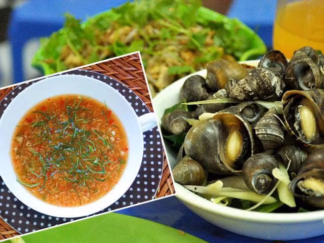 Nước chấm ốc