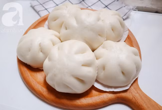 Công thức làm bánh bao Ngọc Trinh trắng mịn ngắm đã yêu - Ảnh 6.