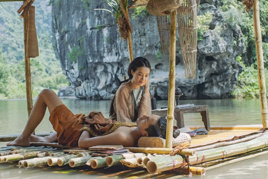 Một cảnh trong “Trạng Quỳnh”