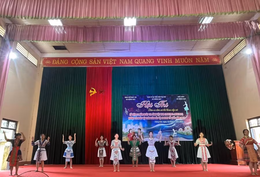 Giữ gìn nét đẹp văn hóa truyền thống của đồng bào dân tộc Mông.