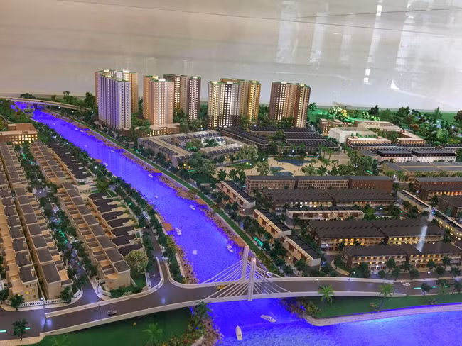 Những hình ảnh lung linh của khu đô thị "ảo" được các trang mạng giới thiệu. (Ảnh:IT)