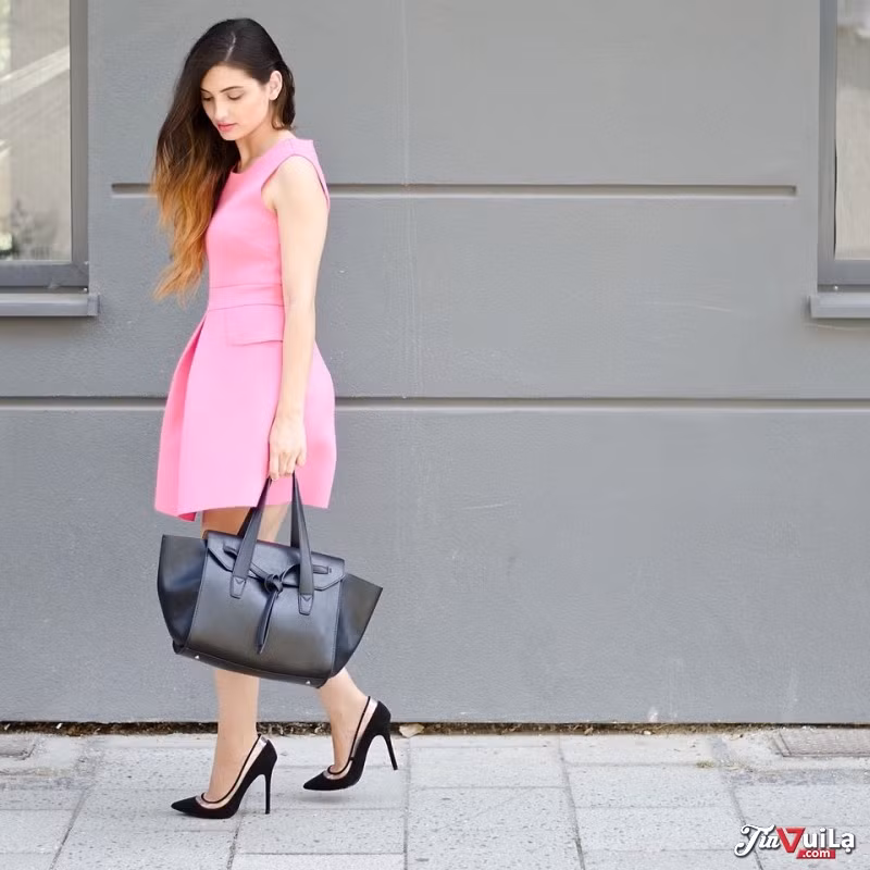 Chọn đồ với màu hồng mà không sợ bị chê là 