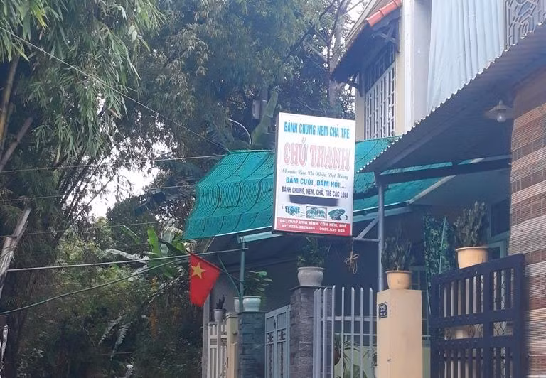 Ngôi nhà Nguyễn Bá Vũ H. ở khu vực Cồn Hến phường Vỹ Dạ TP. Huế