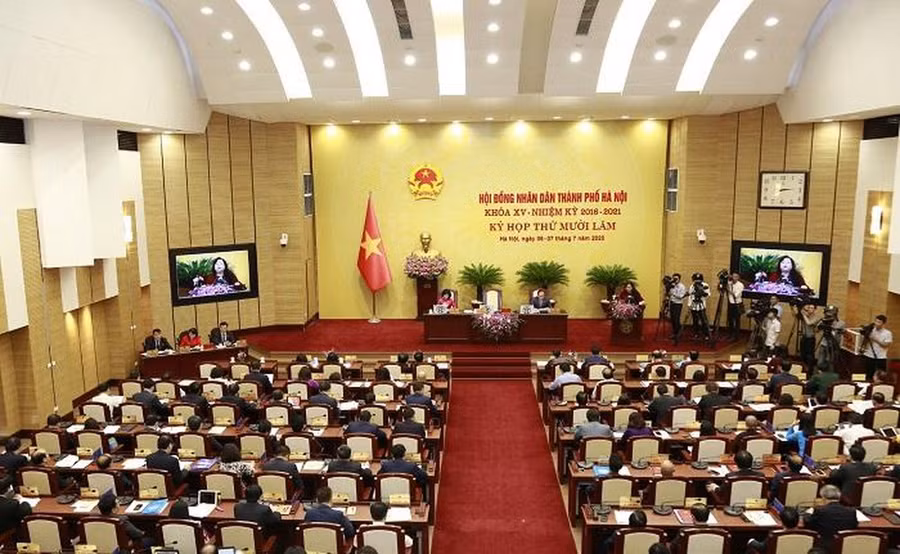 Hôm nay (6-7), khai mạc kỳ họp thứ mười lăm, HĐND thành phố Hà Nội khóa XV
