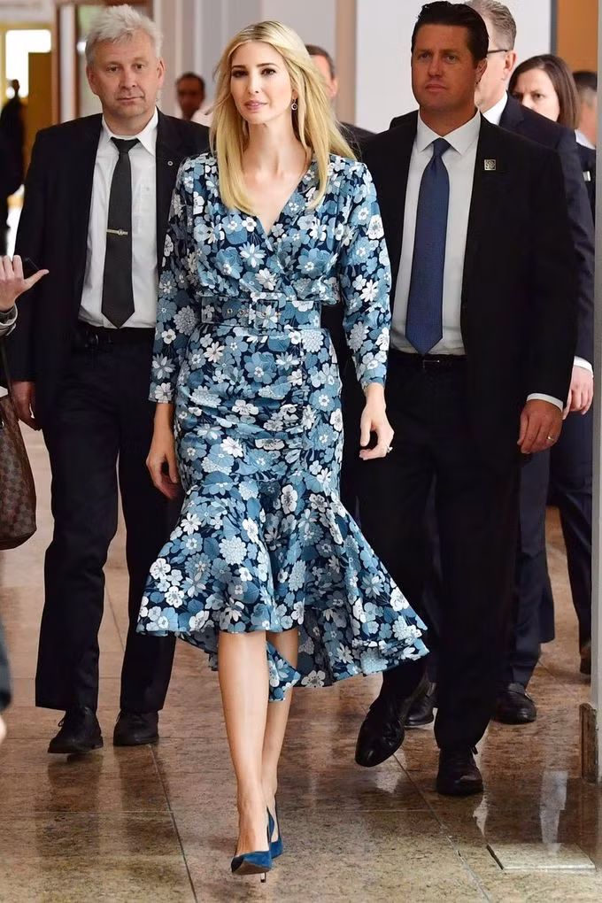 Gu thời trang ngày càng nữ tính của Ivanka Trump