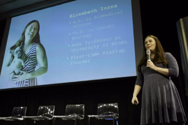 Iorns thay đổi cách các công ty trên thế giới tiếp cận dịch vụ R&D. Ảnh:FemaleFounderStories Iorns thay đổi cách các công ty trên thế giới tiếp cận dịch vụ R&D. Ảnh: FemaleFounderStories