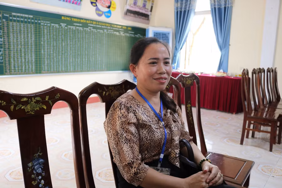 Cô Hoàng Thị Thanh - Giám khảo môn tiếng Việt lớp 1, bộ sách Cánh Diều