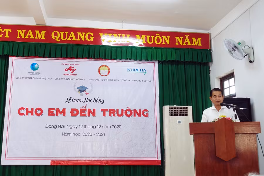 Ông Thái Bảo – Phó Chủ tịch UBND tỉnh Đồng Nai phát biểu tại buổi lễ.