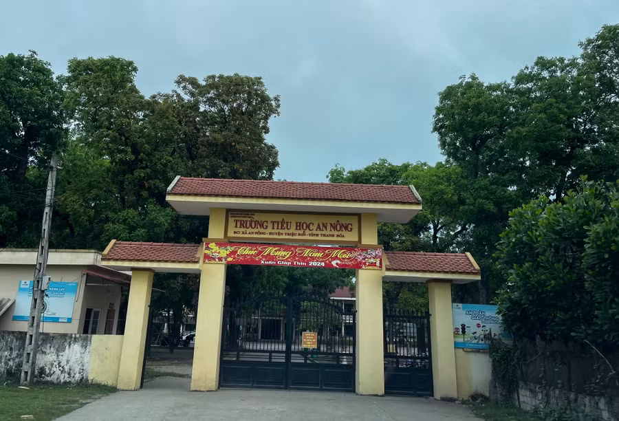 Trường Tiểu học An Nông, huyện Triệu Sơn (Thanh Hoá).