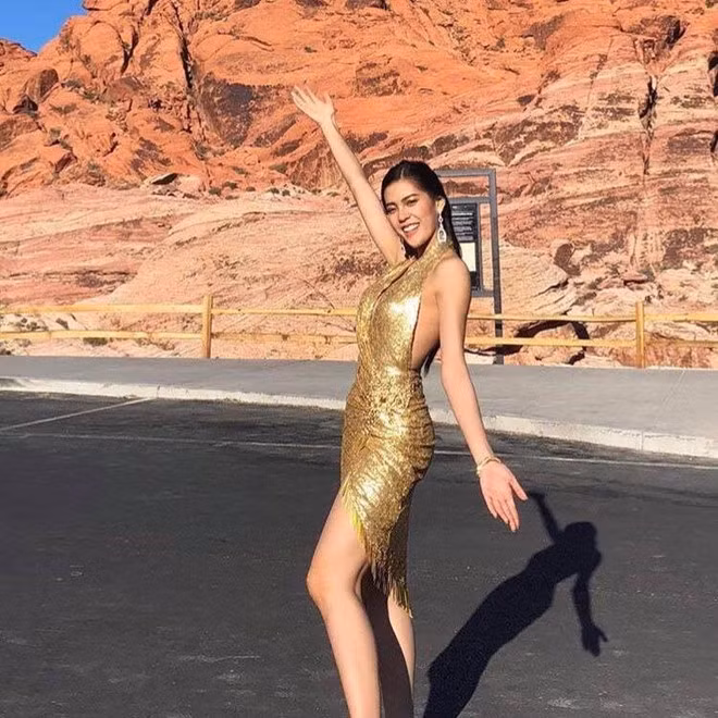 Dan hot girl xinh dep va sang chanh toan Hoa hau, nguoi mau cua Lao hinh anh 2 
